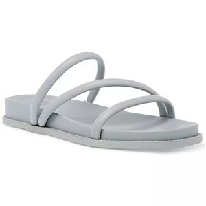 New dolce vita grey slides sandals sz 8